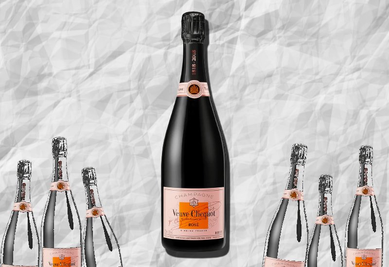 Veuve Clicquot Rose: Veuve Clicquot Ponsardin 200th Anniversary Brut Rose, Champagne, France