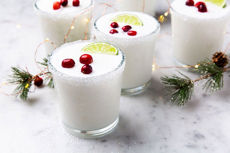 White Christmas Margaritas