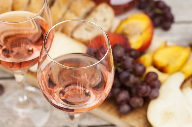 Rose wine with food pairings 