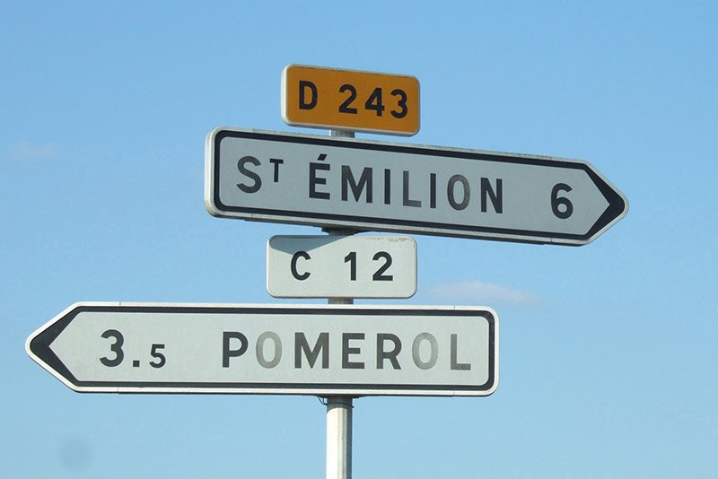 Bordeaux Wine region Pomerol and St Emilion