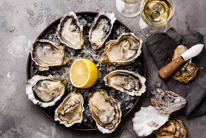 Chablis Grand Cru with Oyster food pairing