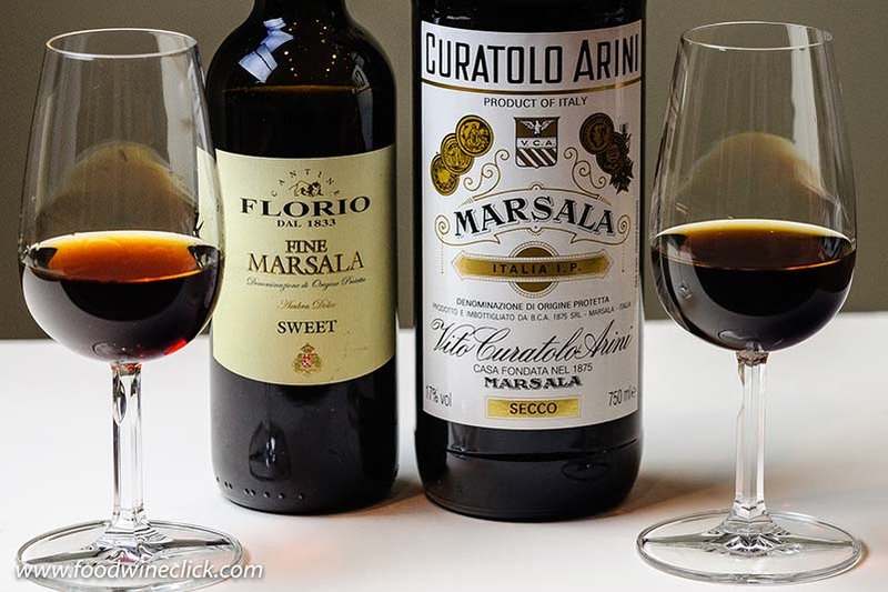 Marsala fortified wine