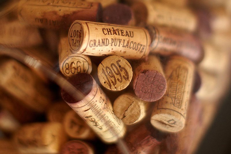 Grand Puy Lacoste corks