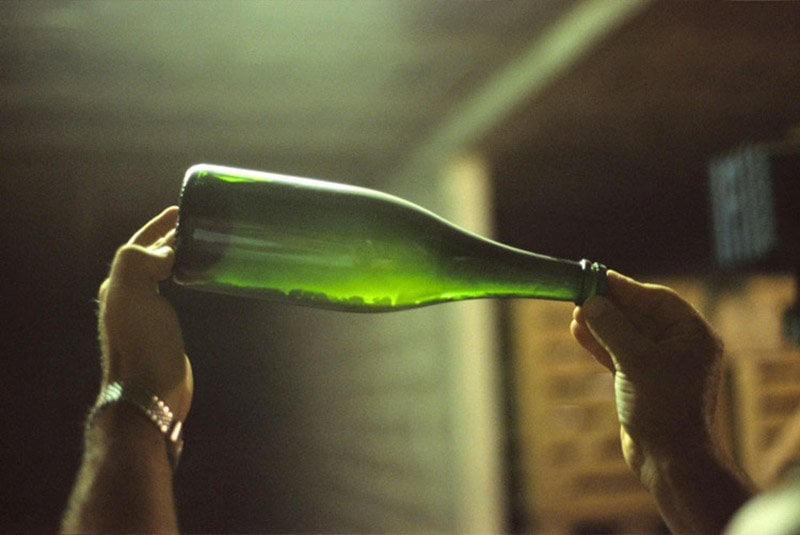 Methode Champenoise, also known as the Traditional Method, used to make Champagne.