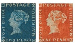 rare-stamp-Mauritius Post Office Stamps, Mauritius, 1847 ($12.8 Million).jpg