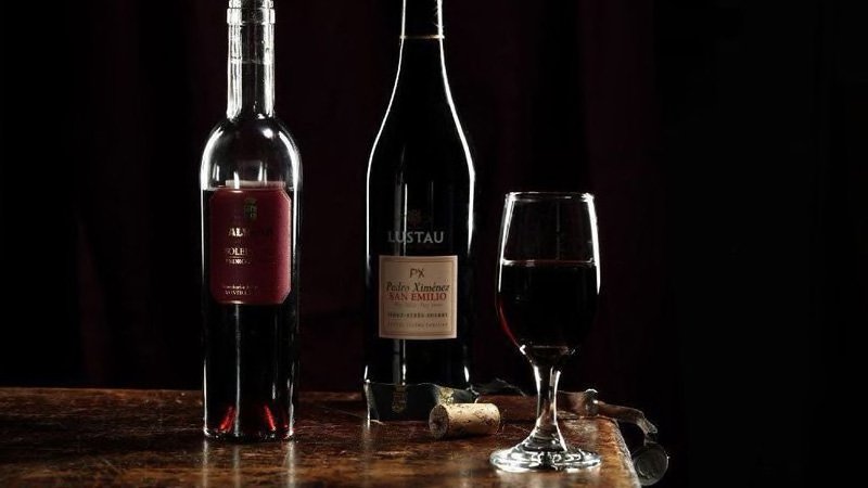 Pedro Ximenez (PX) Sherry wine