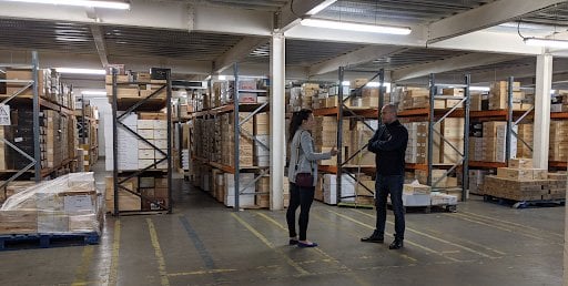 A visit to the bonded Vine International warehouse